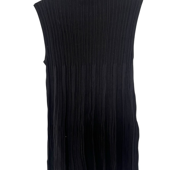 Pretty Angel Pleated Black Dress with Stretch - Size Small - Picture 7 of 10